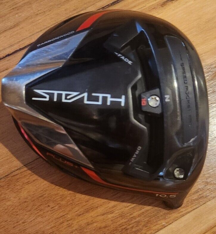 TOUR ISSUE TAYLORMADE STEALTH PLUS 10.5° DRIVER EXCELLENT CONDITION CARONWOOD
