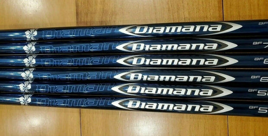 BRAND NEW MITSUBISHI DIAMANA BF GOLF SHAFT - CUSTOM FIT ADAPTER and GRIP
