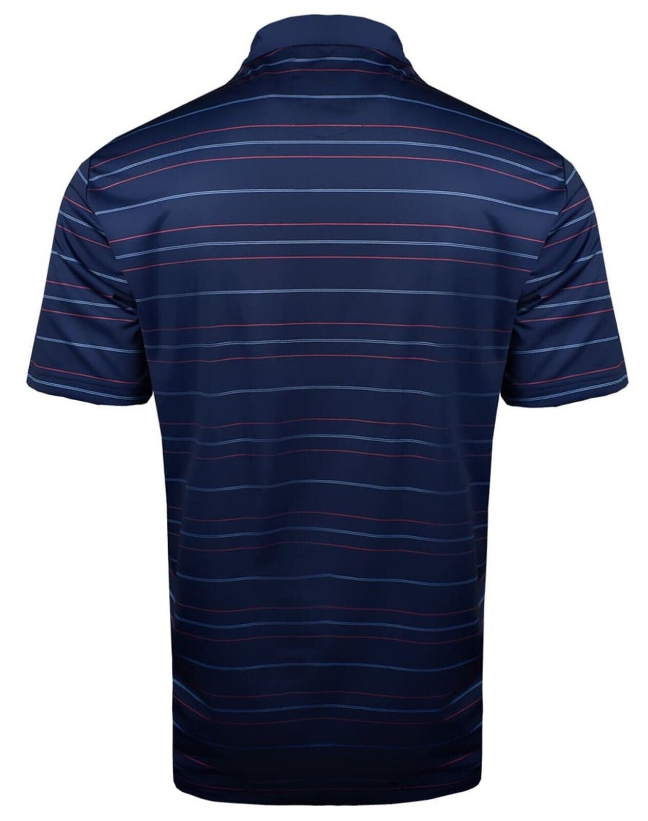 Callaway Golf- Printed Refined Stripe Polo SHIRT- MEDIUM