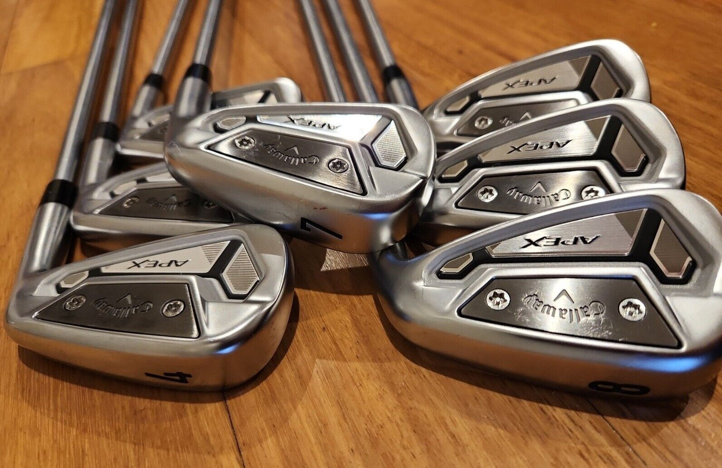 CALLAWAY APEX TCB FORGED IRONS - 4I-PW - PROJECT X LS 6.5 125