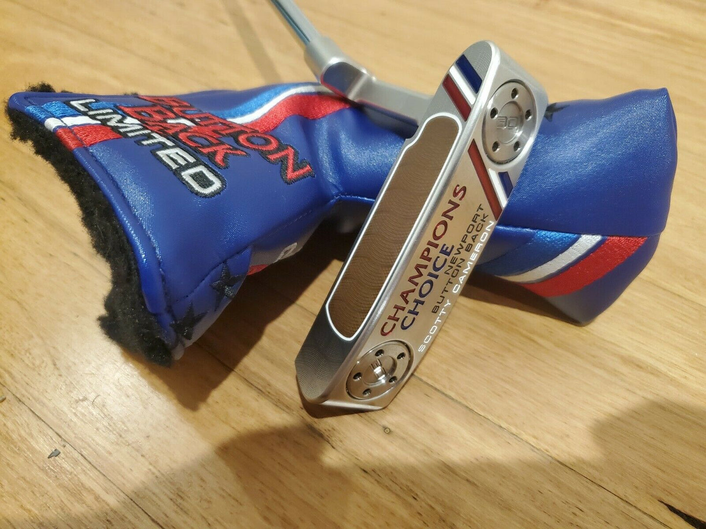 SCOTTY CAMERON CIRCLE T CHAMPIONS CHOICE BUTTON BACK NEWPORT BEACH PUTTER 35"