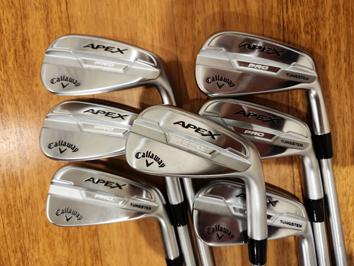 CALLAWAY APEX PRO  FORGED IRONS - 4I-PW - KBS C-Taper Lite 110 Stiff