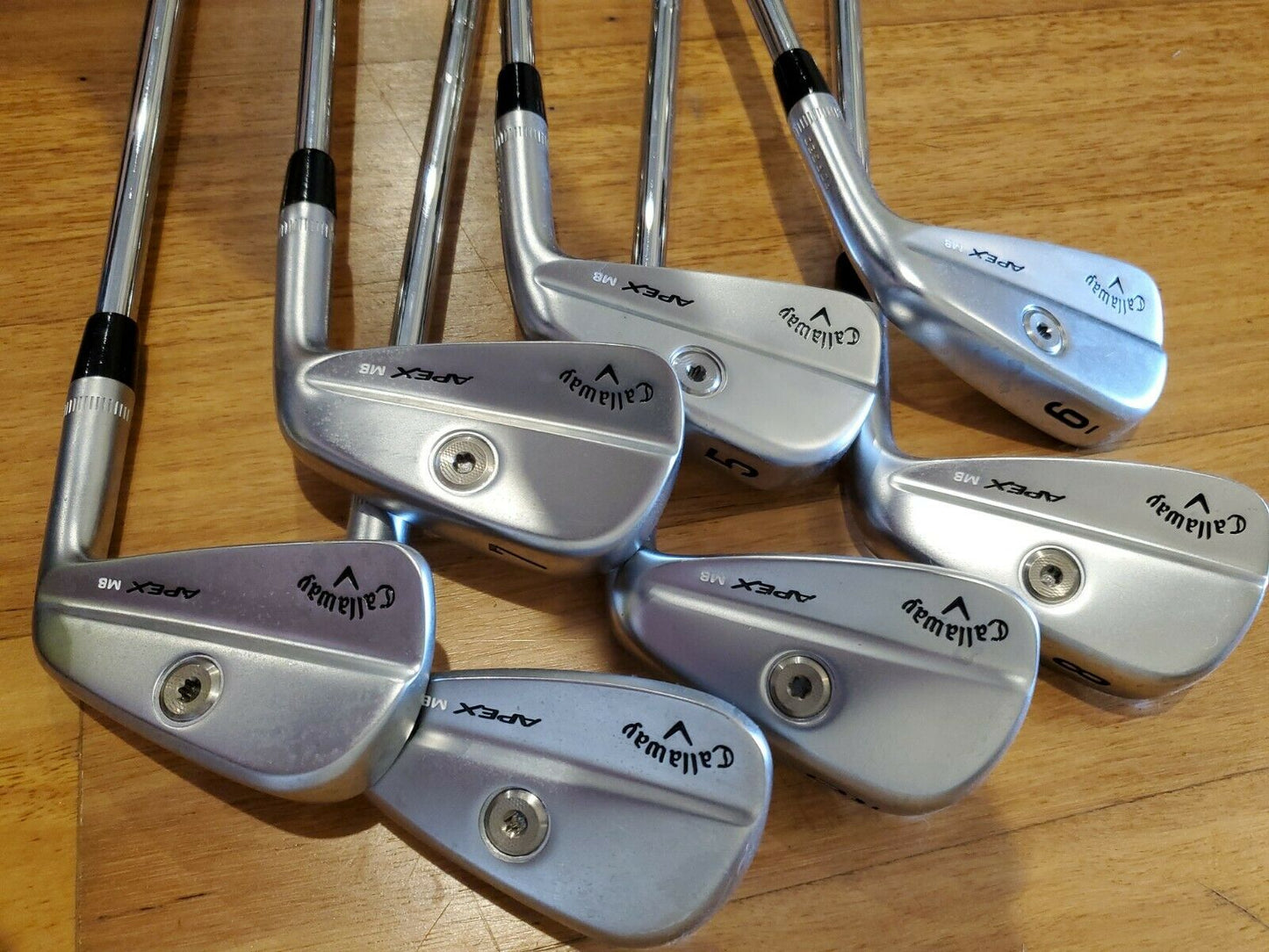 CALLAWAY APEX MB FORGED IRONS - 3I-PW - PROJECT X LZ 6.0
