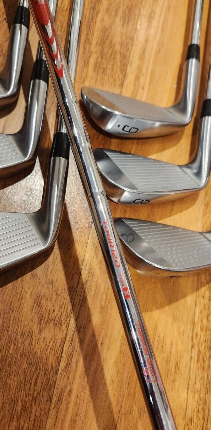 BRIDGESTONE 201 CB FORGED IRONS 4-PW - NIPPON MODUS 120X