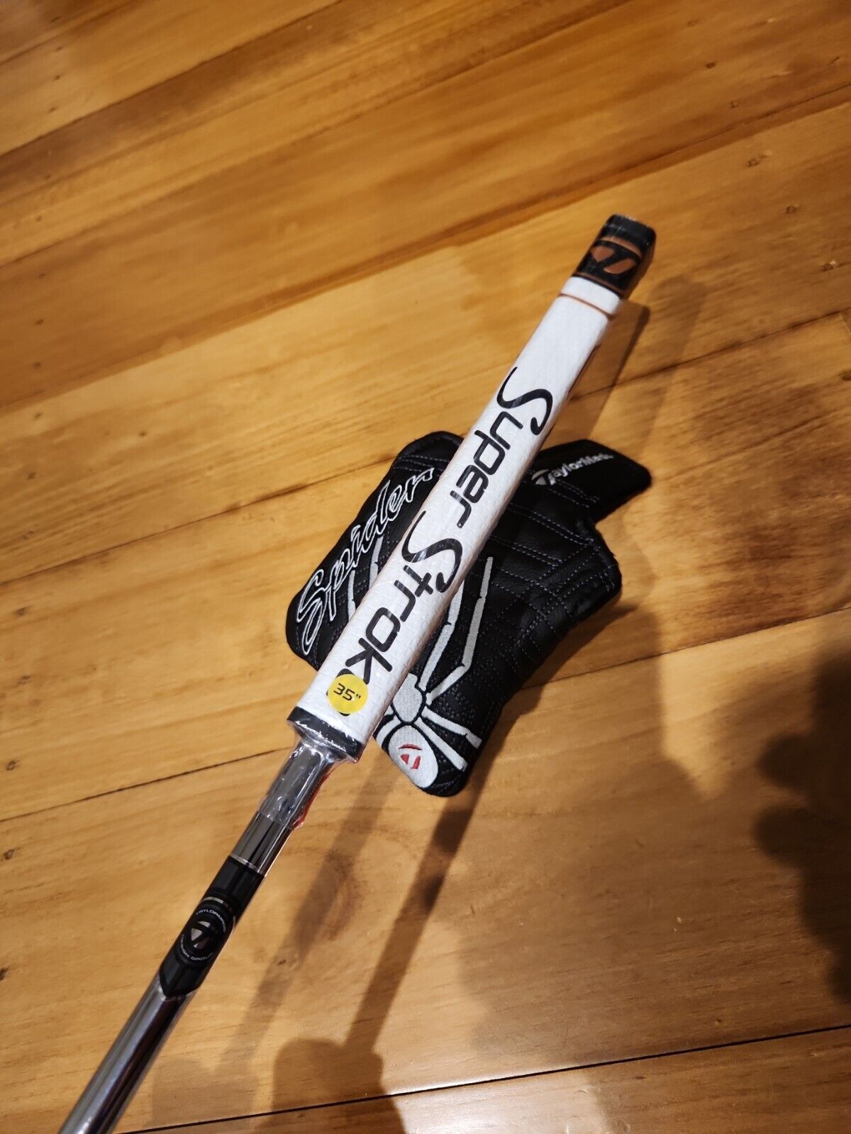 NEW TAYLORMADE SPIDER TOUR ORIGINAL SHORT SLANT PUTTER - Headcover Included
