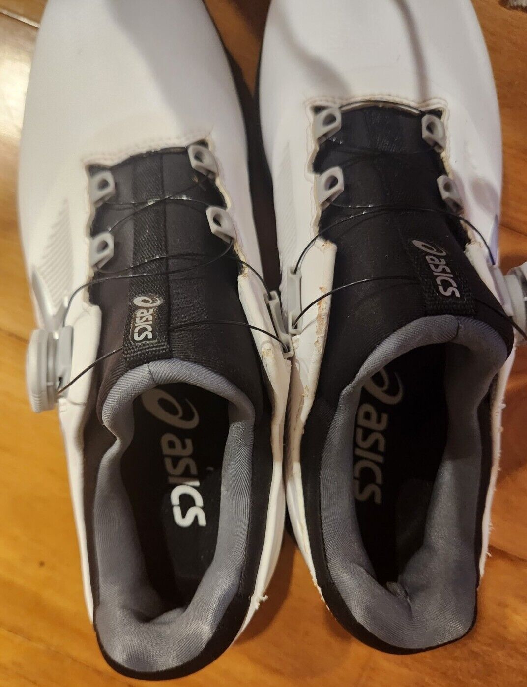 ASICS BOA GEL ACE PRO X Golf Shoes -  WHITE -  SIZE 10 USA