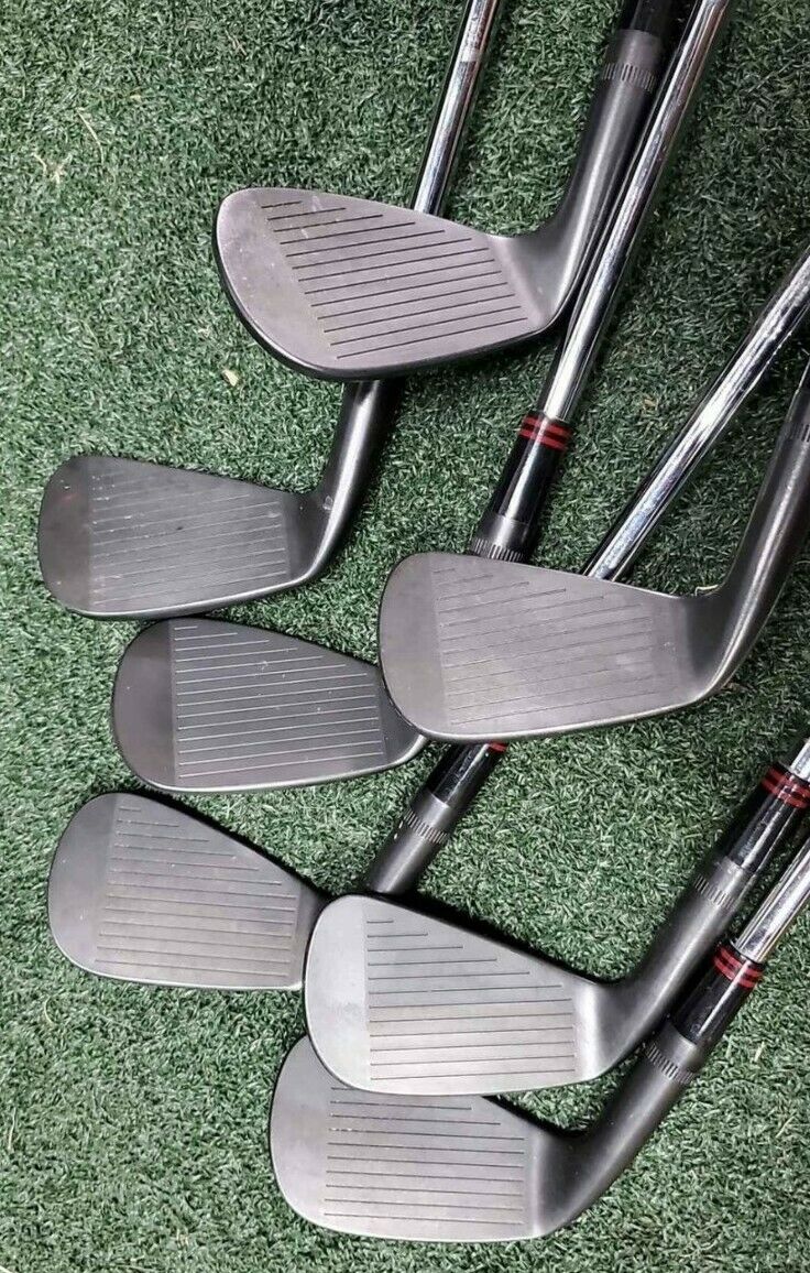 BEN HOGAN FT WORTH BLACK BLADE EXCELLENT CONDITION 4I-PW KBS TOUR V 120X Shafts