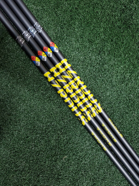 2 x SMALL BATCH PROJECT X HZRDUS SMOKE YELLOW 60 (6.5) & 70 (6.0) - All Fitted