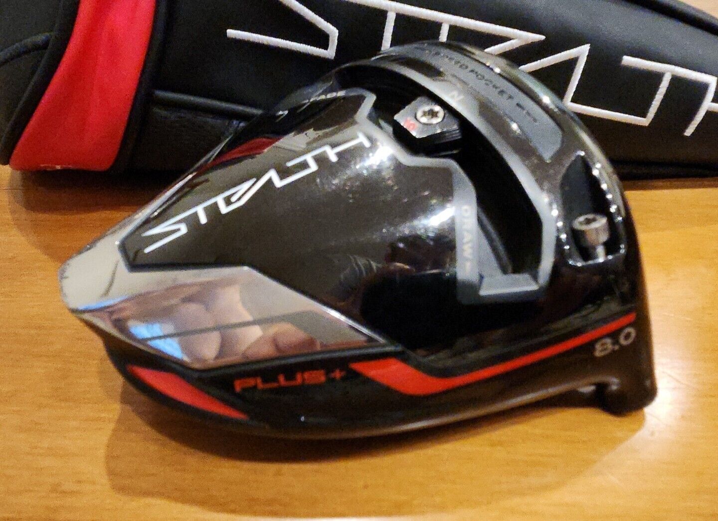 TOUR ISSUE TAYLORMADE STEALTH PLUS + 8° DRIVER VERY GOOD CONDITION CARONWOOD