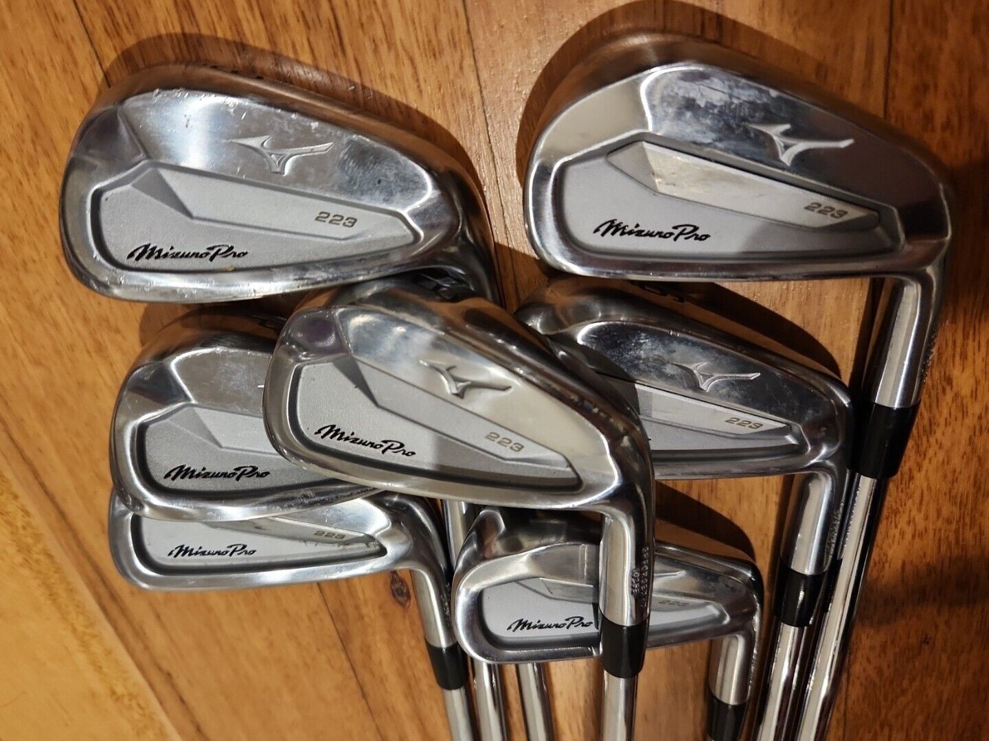 MIZUNO PRO 223 IRONS 4I-PW - CHOICE OF SHAFTS - R S X