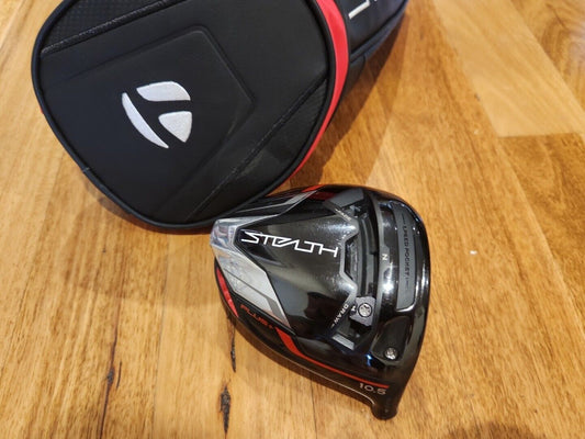 TOUR ISSUE TAYLORMADE STEALTH PLUS + 10.5° DRIVER EXCELLENT CONDITION CARONWOOD
