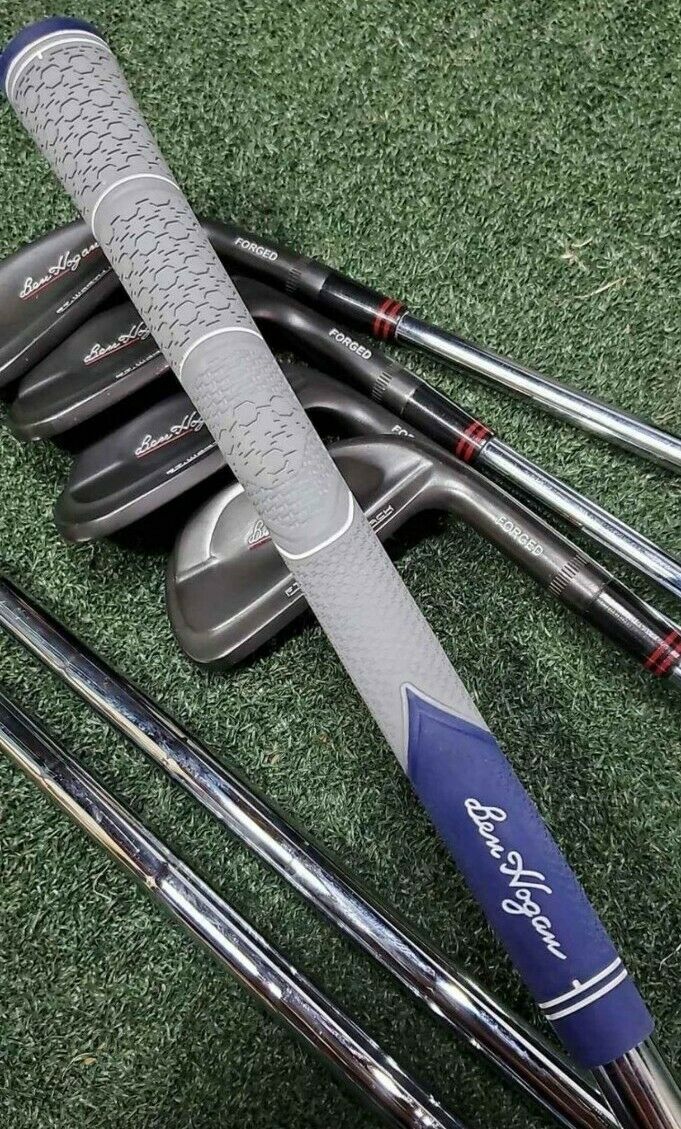 BEN HOGAN FT WORTH BLACK BLADE EXCELLENT CONDITION 4I-PW KBS TOUR V 120X Shafts