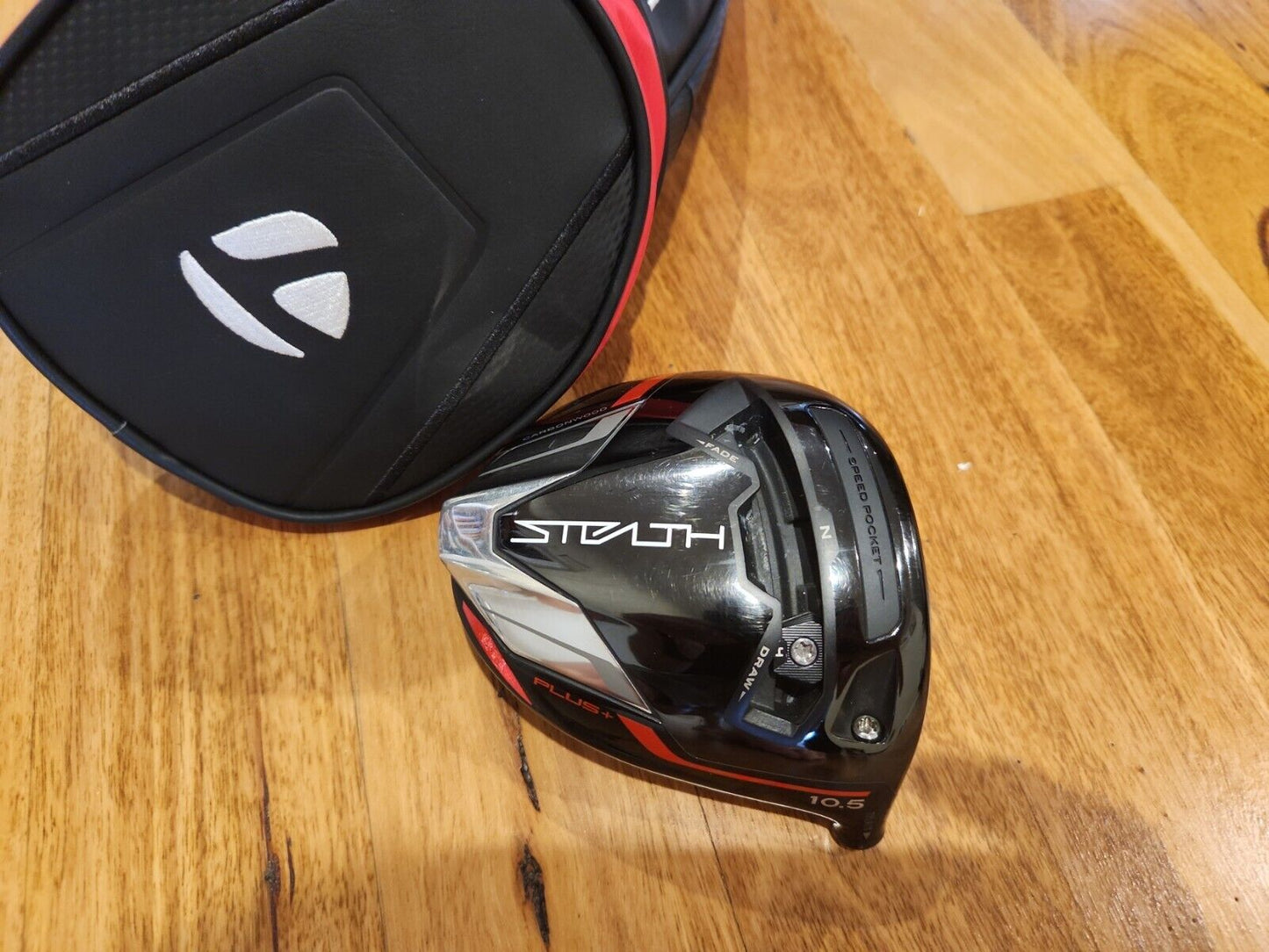 TOUR ISSUE TAYLORMADE STEALTH PLUS + 10.5° DRIVER EXCELLENT CONDITION CARONWOOD