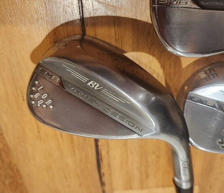 TITLEIST VOKEY SM8 WEDGE SET 60° 56° 50° 60.12D 56.08M 50.08F