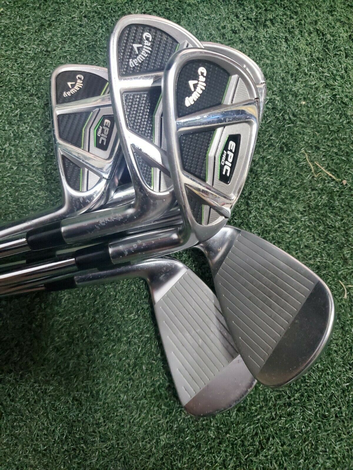 CALLAWAY EPIC PRO RAW IRONS - 3i-PW - PROJECT X LZ 6.0 95 STIFF