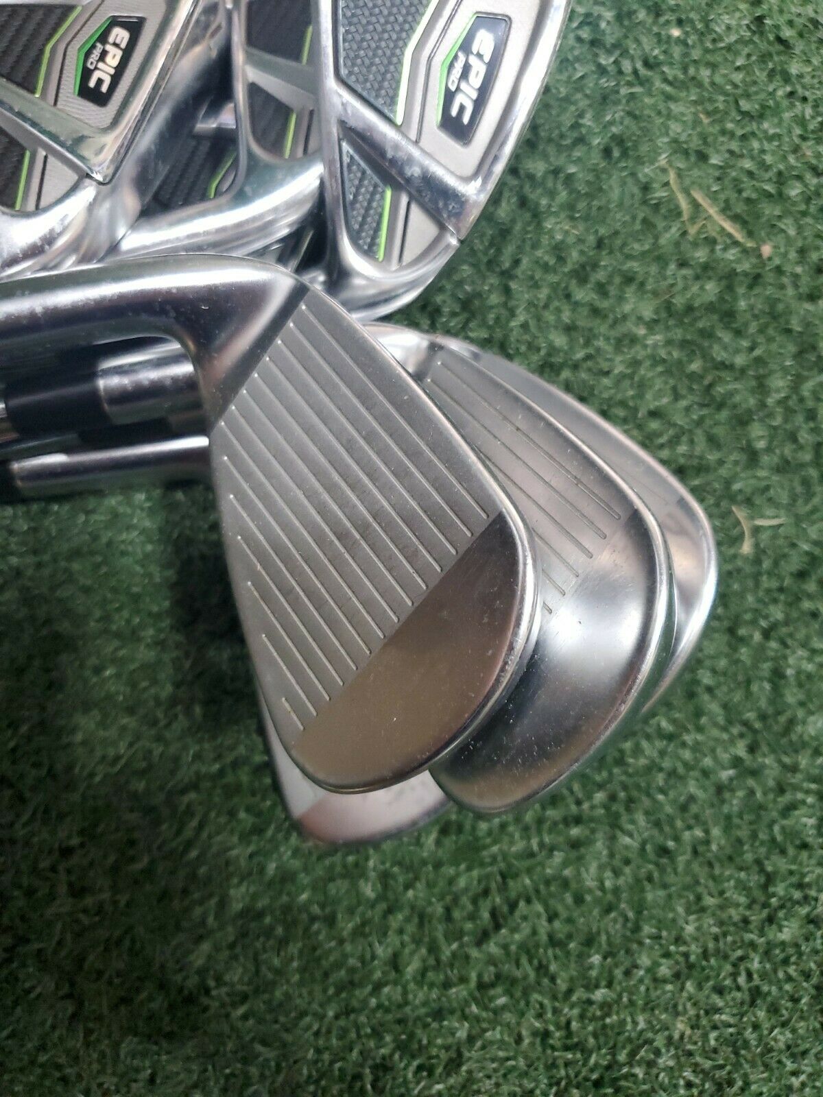 CALLAWAY EPIC PRO RAW IRONS - 3i-PW - PROJECT X LZ 6.0 95 STIFF