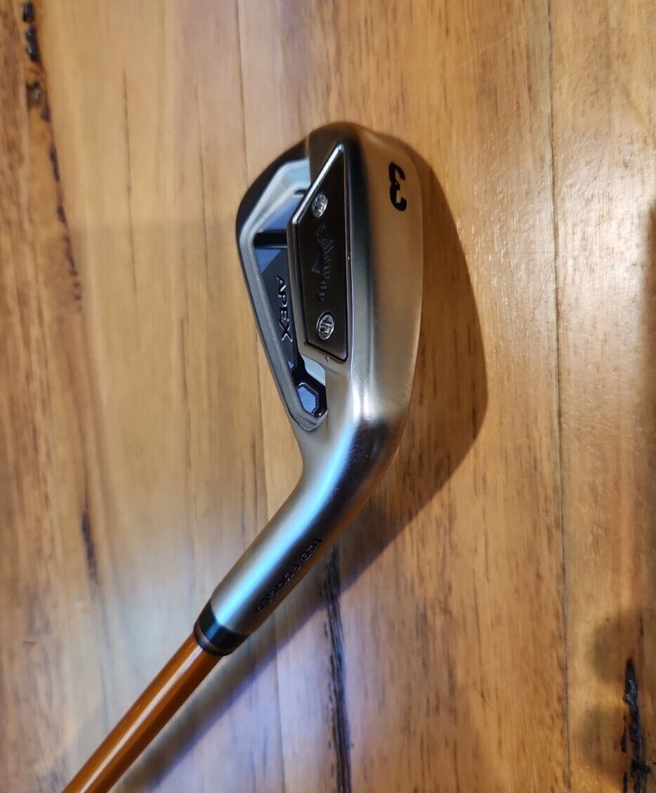 CALLAWAY APEX TCB FORGED 3 IRON - GRAPHITE DESIGN TOUR AD DI 105X Shaft