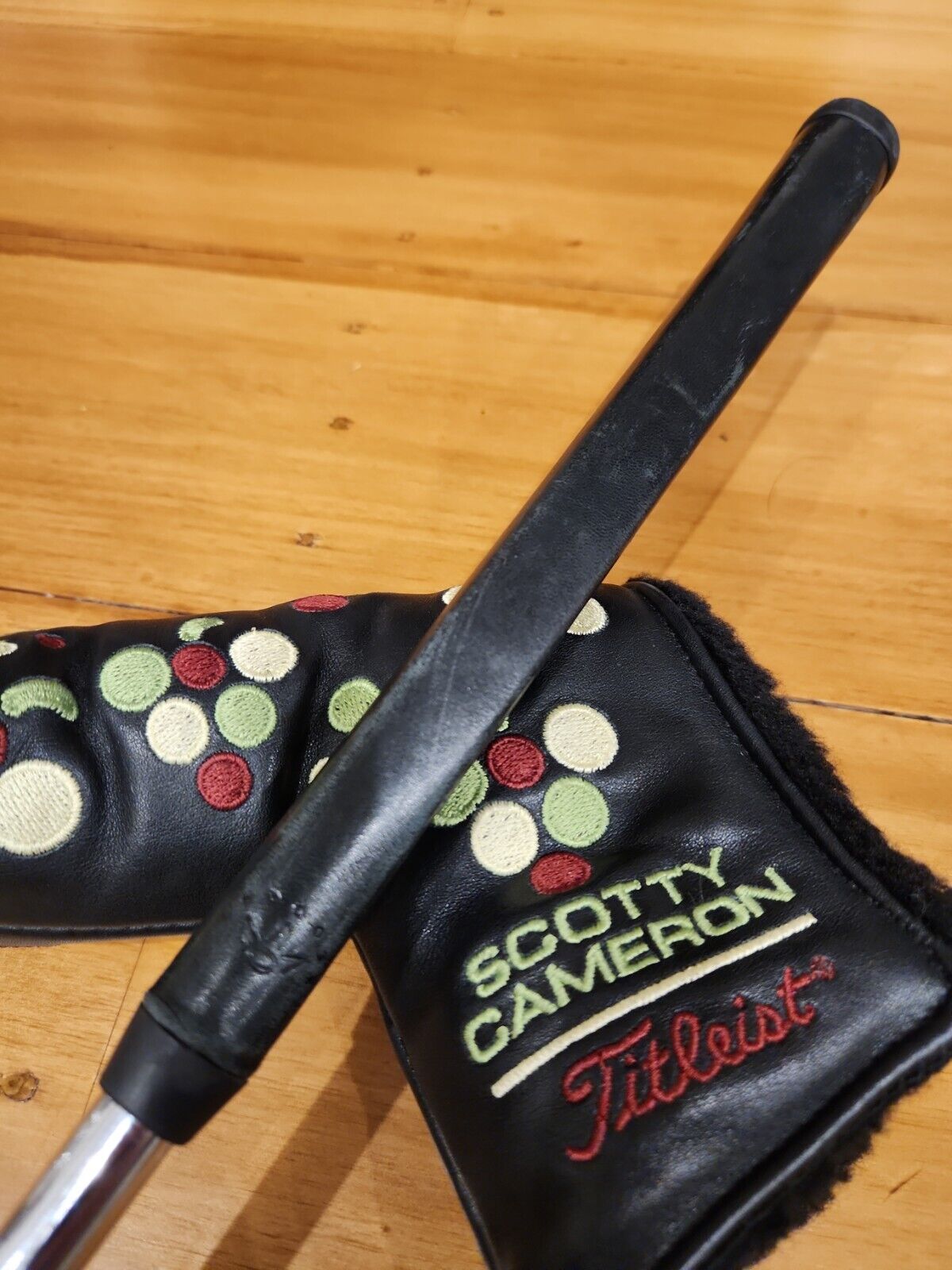 SCOTTY CAMERON LIMITED RELEASE NAPA CALIFORNIA PUTTER and HEAD COVER