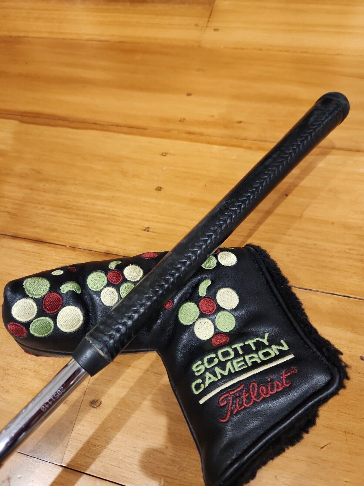 SCOTTY CAMERON LIMITED RELEASE NAPA CALIFORNIA PUTTER and HEAD COVER