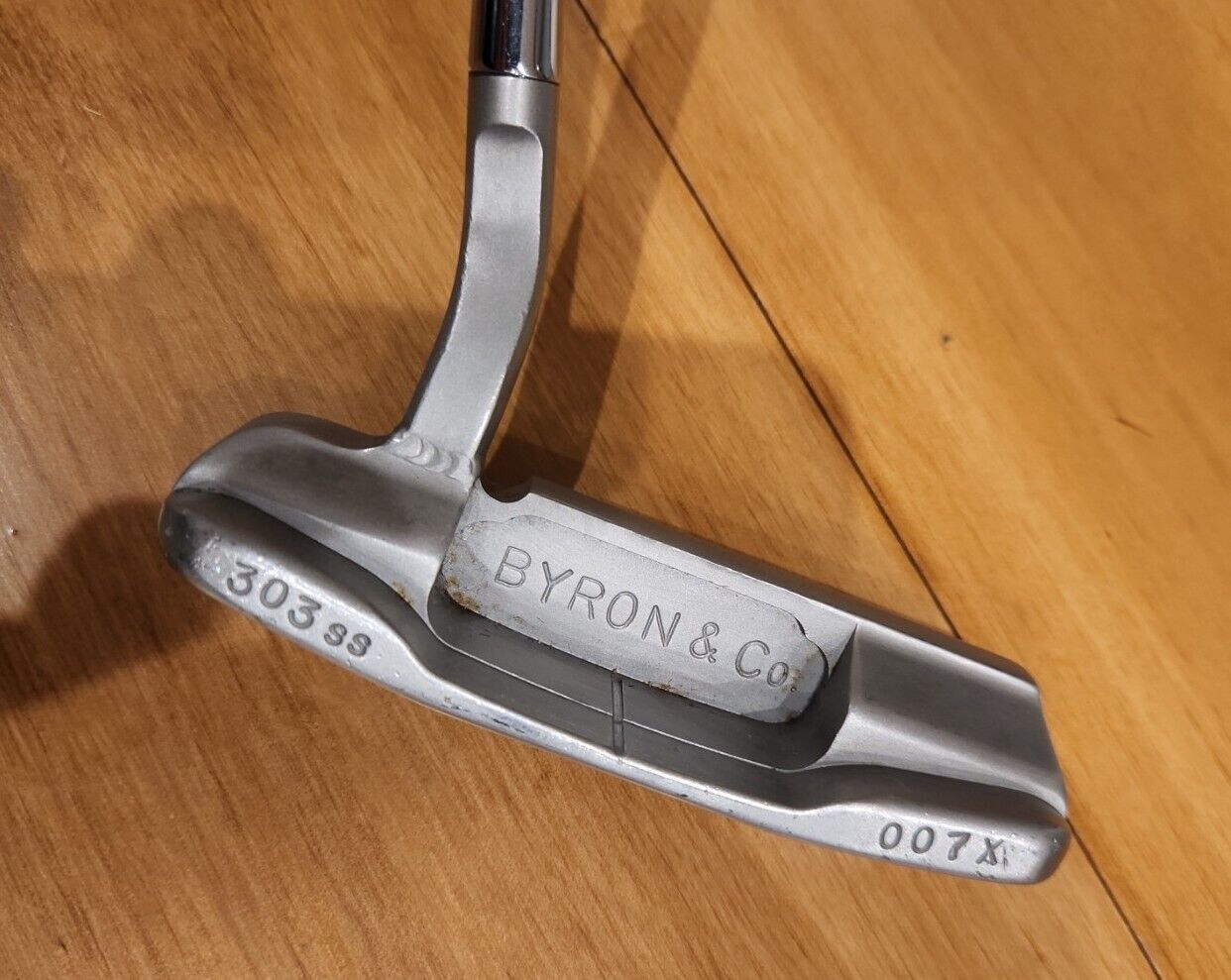 BYRON & CO MORGAN 303 SS 007 X PUTTER - EXCELLENT CONDITION