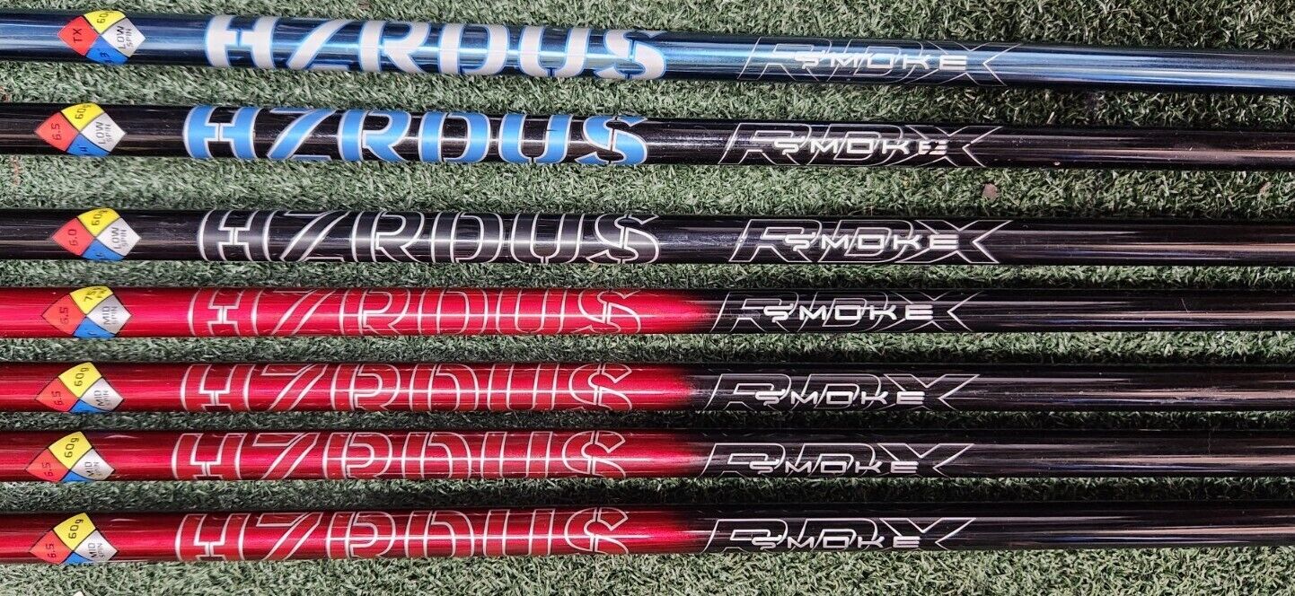PROJECT X HZRDUS RDX RED BLACK GREEN BLUE AND PVD GOLF SHAFTS - CUSTOM BUILD