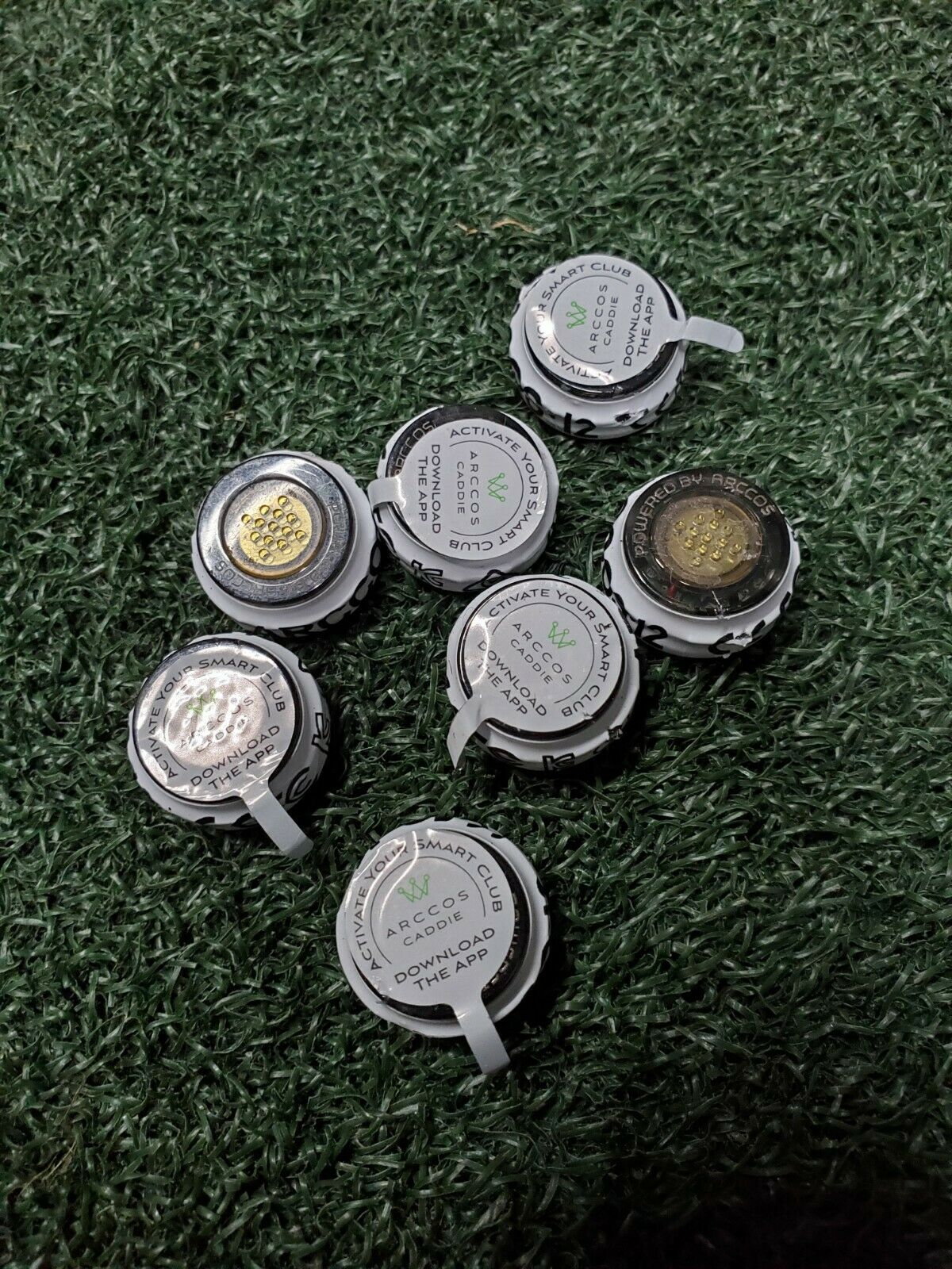 ARCCOS GPS GRIP SENSORS INSERTS - Mint - PRICE PER SENSOR - Standard Size