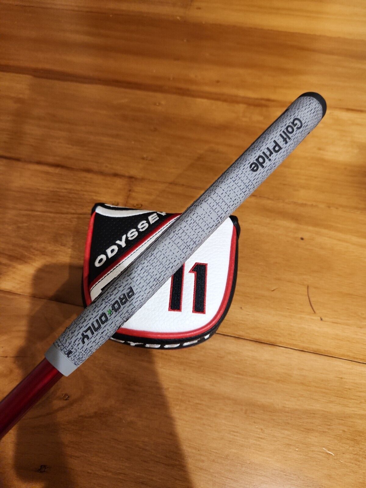 ODYSSEY TWO BALL ELEVEN 11 CS PUTTER - MINT CONDITION CENTER SHAFT - Golf