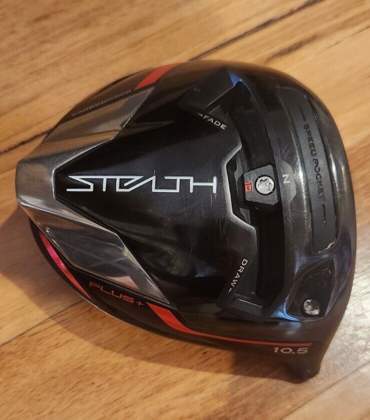 TOUR ISSUE TAYLORMADE STEALTH PLUS 10.5° DRIVER EXCELLENT CONDITION CARONWOOD