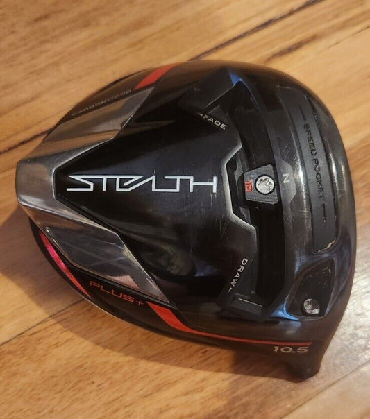 TOUR ISSUE TAYLORMADE STEALTH PLUS 10.5° DRIVER EXCELLENT CONDITION CARONWOOD