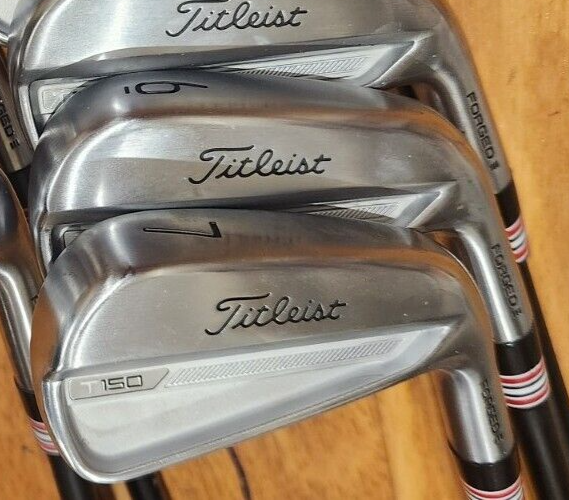 TITLEIST T150 4-PW IRONS - FUJIKURA AXIOM VELOCORE 125X SHAFTS - CUSTOM