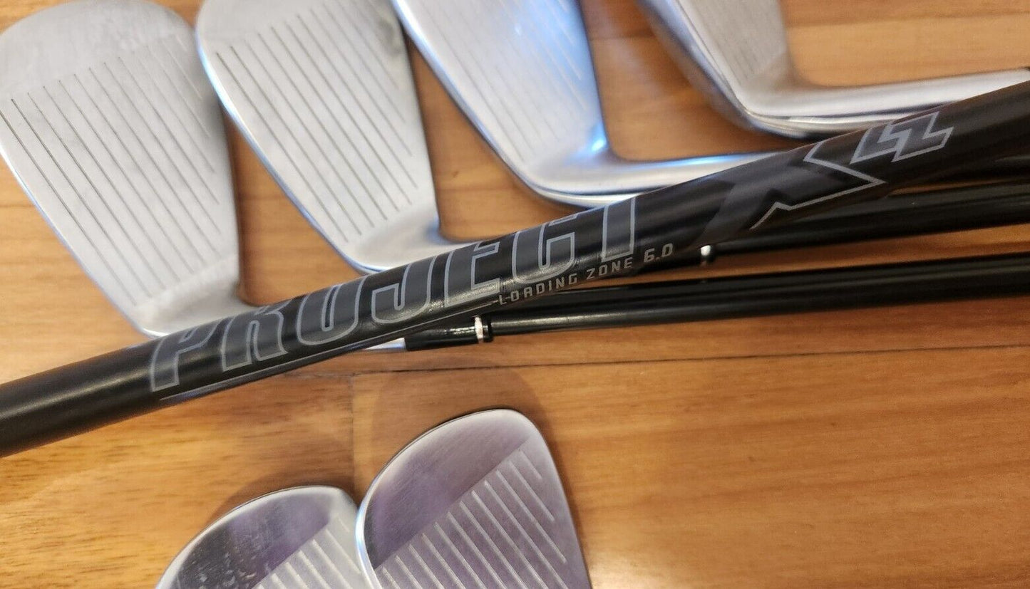 TAKOMO 101T IRONS 4-PW - PROJECT X LZ 6.0 STIFF BLACKOUT