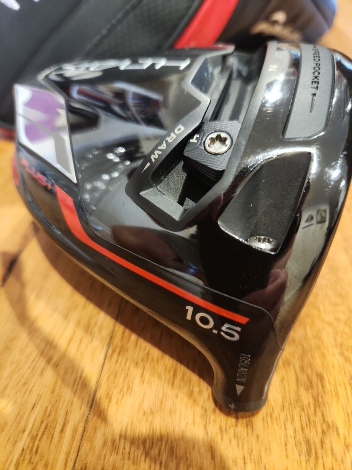 TOUR ISSUE TAYLORMADE STEALTH PLUS + 10.5° DRIVER EXCELLENT CONDITION CARONWOOD