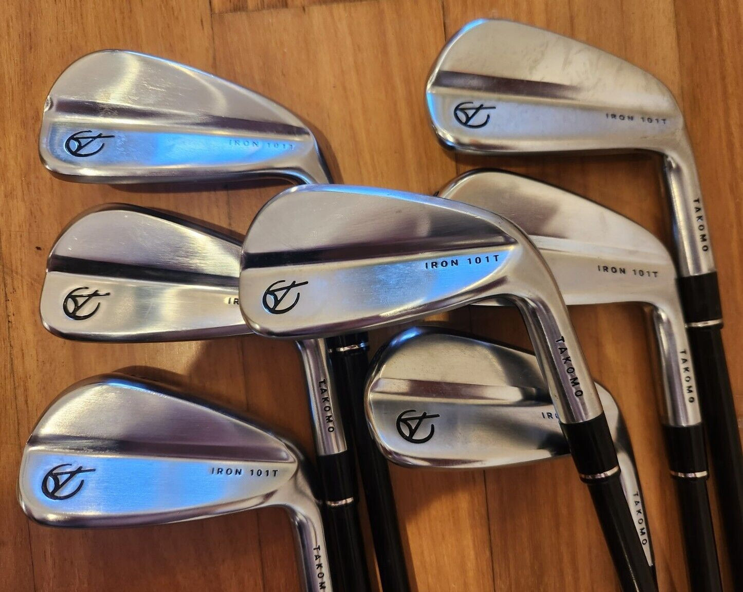 TAKOMO 101T IRONS 4-PW - PROJECT X LZ 6.0 STIFF BLACKOUT