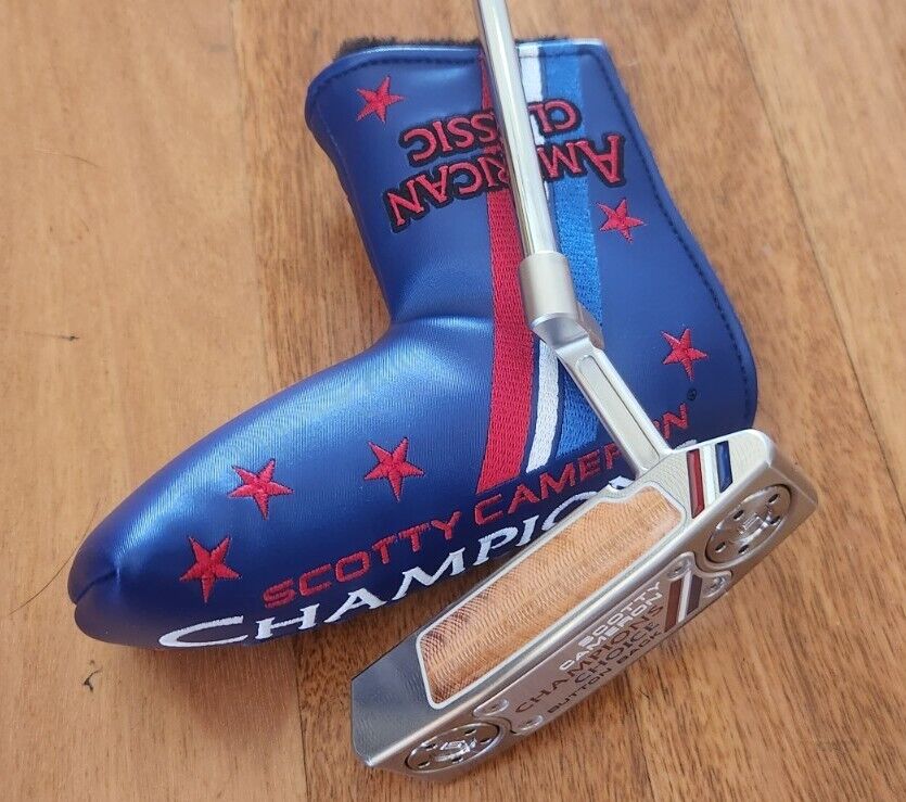 SCOTTY CAMERON CHAMPIONS CHOICE NEWPORT 2 PLUS + 34" BRAND NEW