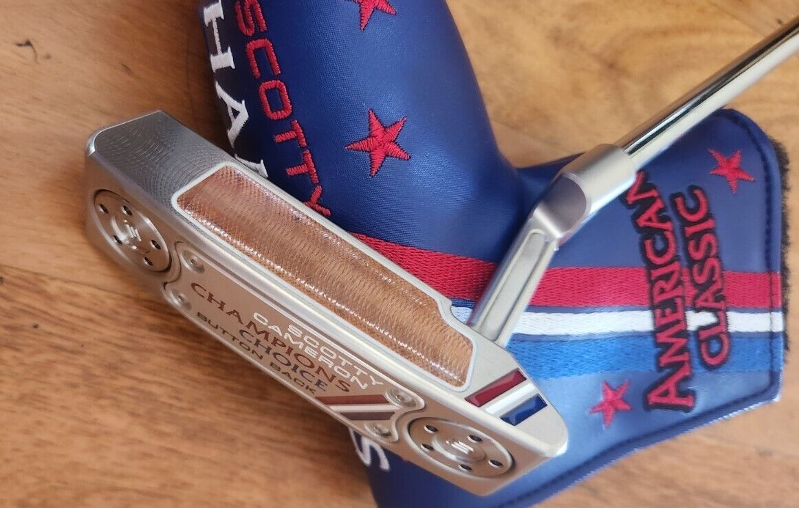 SCOTTY CAMERON CHAMPIONS CHOICE NEWPORT 2 PLUS + 34" BRAND NEW