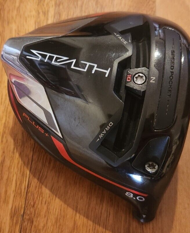 TOUR ISSUE TAYLORMADE STEALTH PLUS 8° DRIVER EXCELLENT CONDITION CARONWOOD