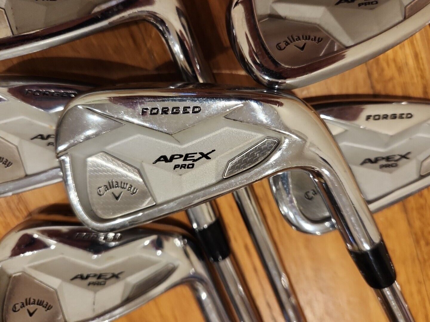 CALLAWAY APEX PRO Forged 19' IRONS - 5I-PW - NIPPON MODUS 3 TOUR 130 X