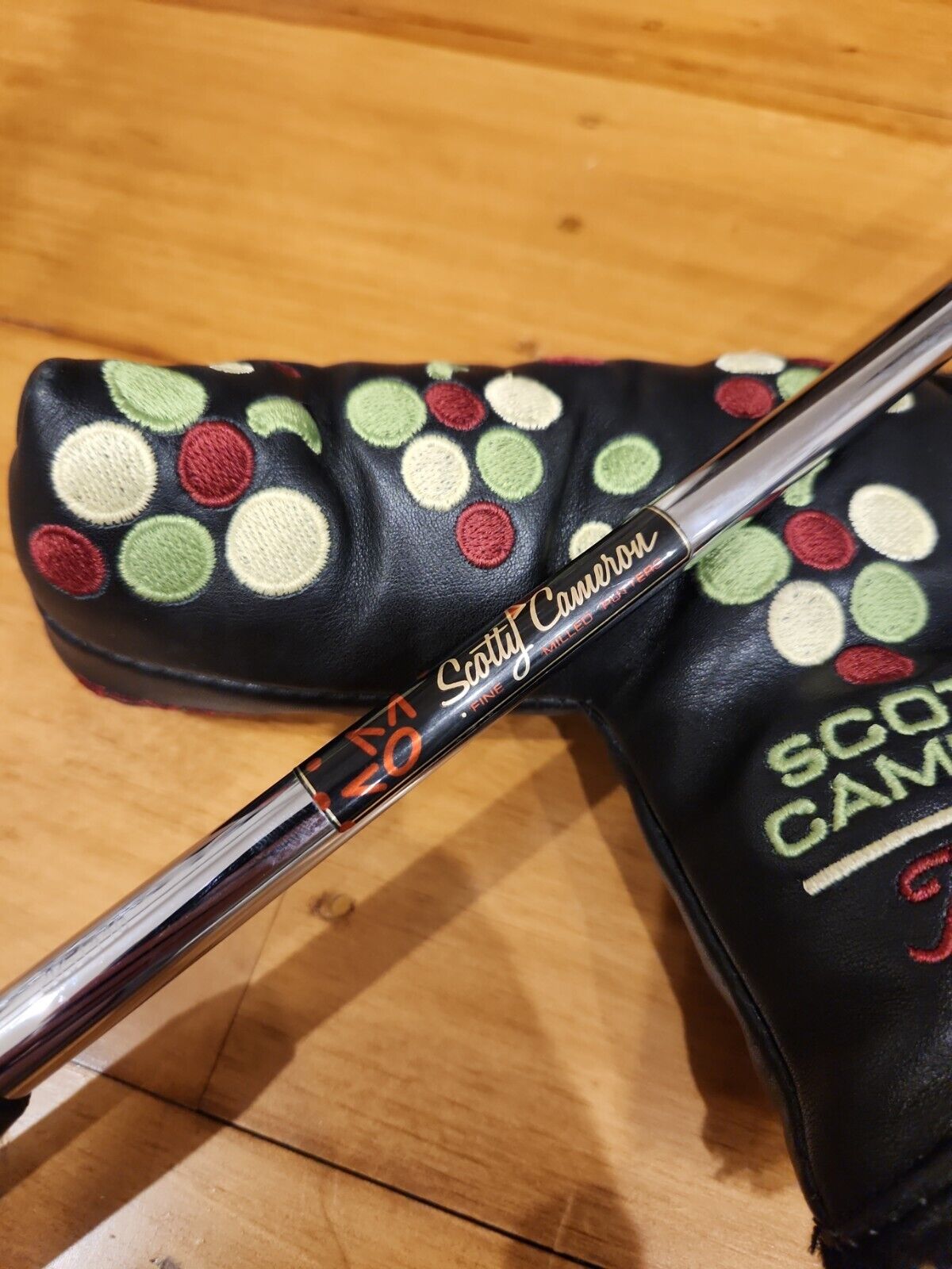 SCOTTY CAMERON LIMITED RELEASE NAPA CALIFORNIA PUTTER and HEAD COVER