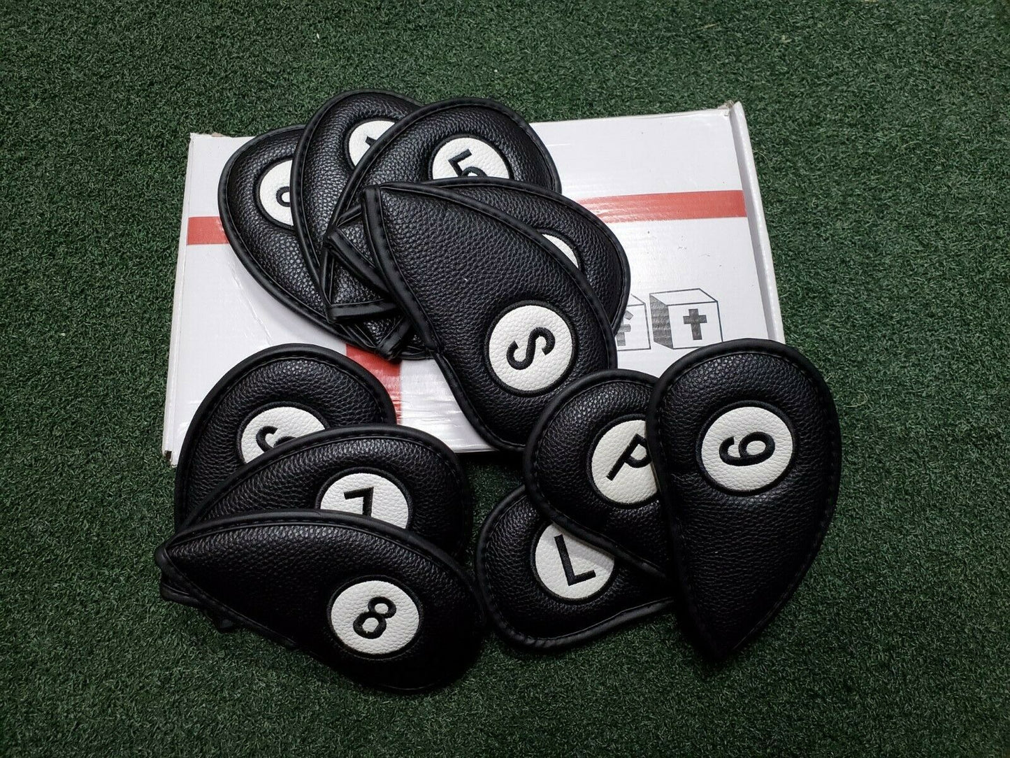 GOLF IRON COVERS - MAGNETIC SOFT CLOSE - 3i To LW
