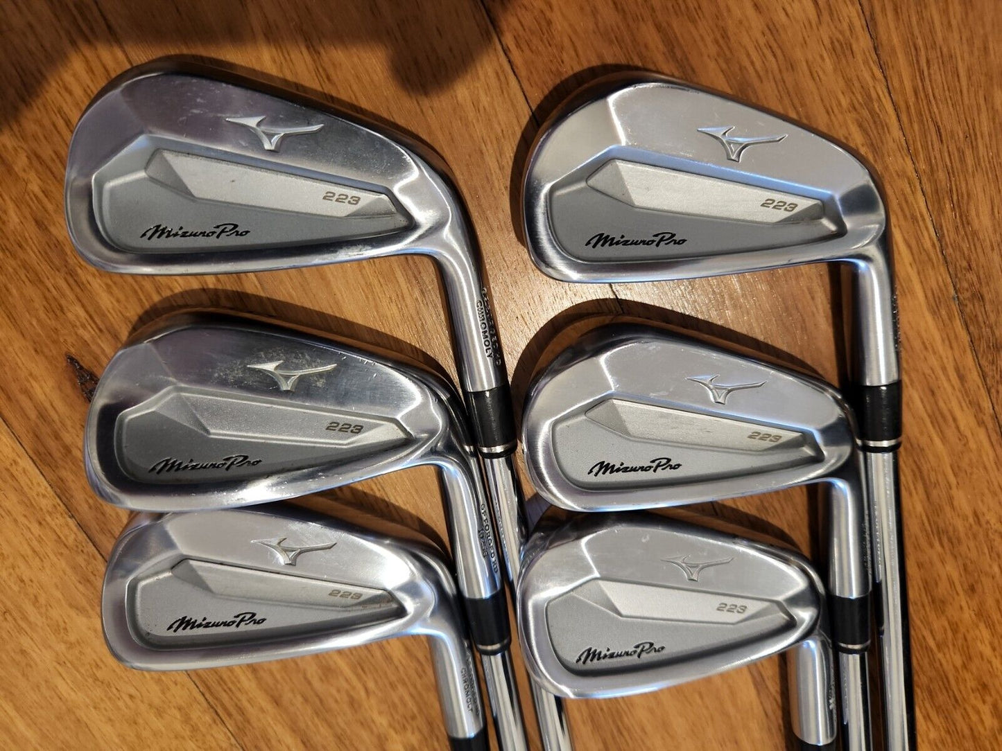 MIZUNO PRO 223 IRONS 4I-PW - CHOICE OF SHAFTS - R S X