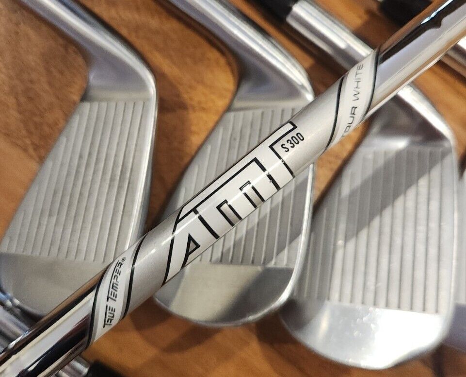 TITLEIST T100s 3-9 IRONS - Dynamic Gold AMT S300 STIFF Shafts