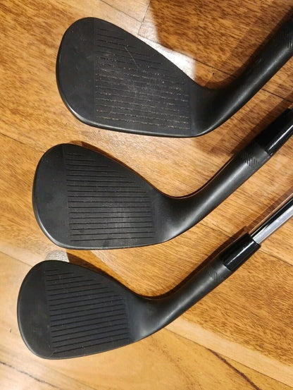 TITLEIST SM10 VOKEY WEDGES - (JET BLACK NICKEL CHROME) - VARIOUS LOFT AND BOUNCE