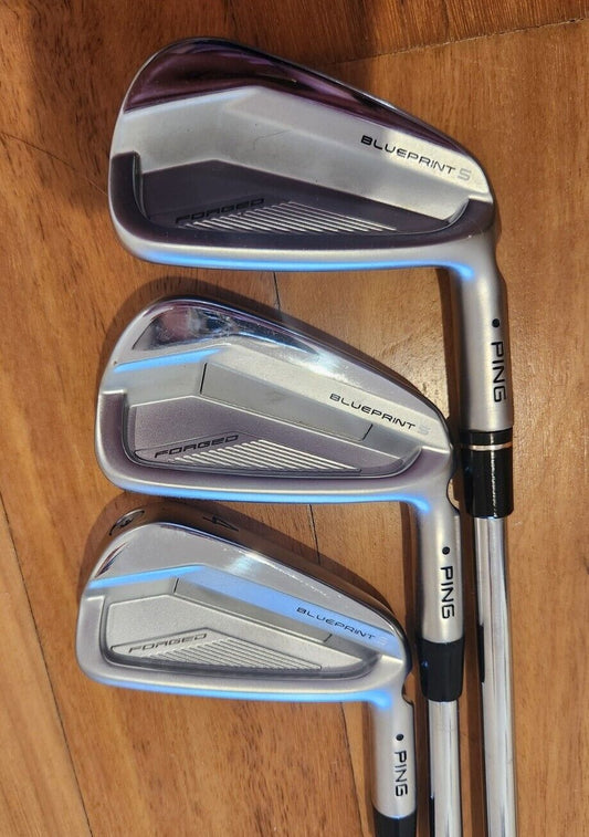 PING BLUEPRINT S 4-6 IRON BLACK DOT - UPHRADE KBS TGI 100 TPUR GRAPHITE SHAFT