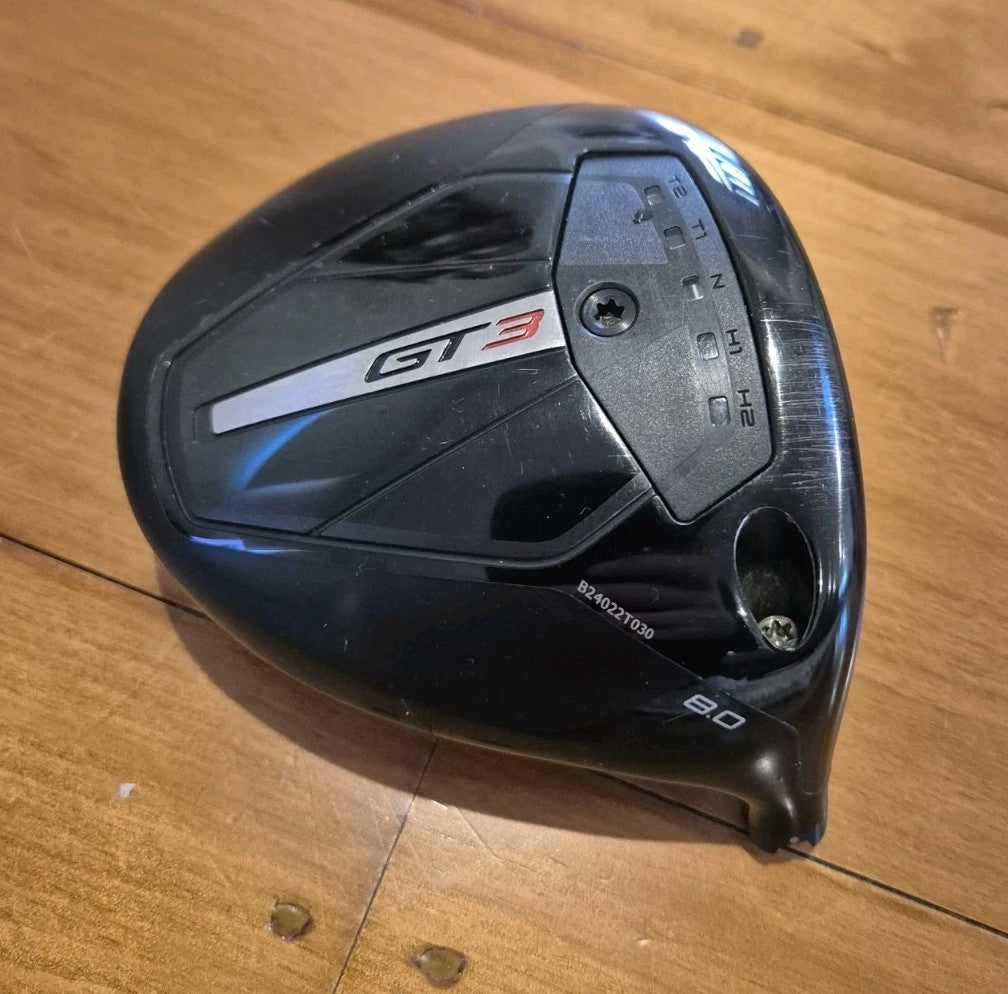 TITLEIST GT3 8° GOLF DRIVER HEAD ONLY  - TOUR ISSUE 0