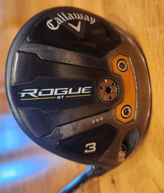 CALLAWAY ROGUE ST TRIPLE DIAMOND 3 WOOD - VENTUS BLACK 6X TOUR ISSUE VELOCORE