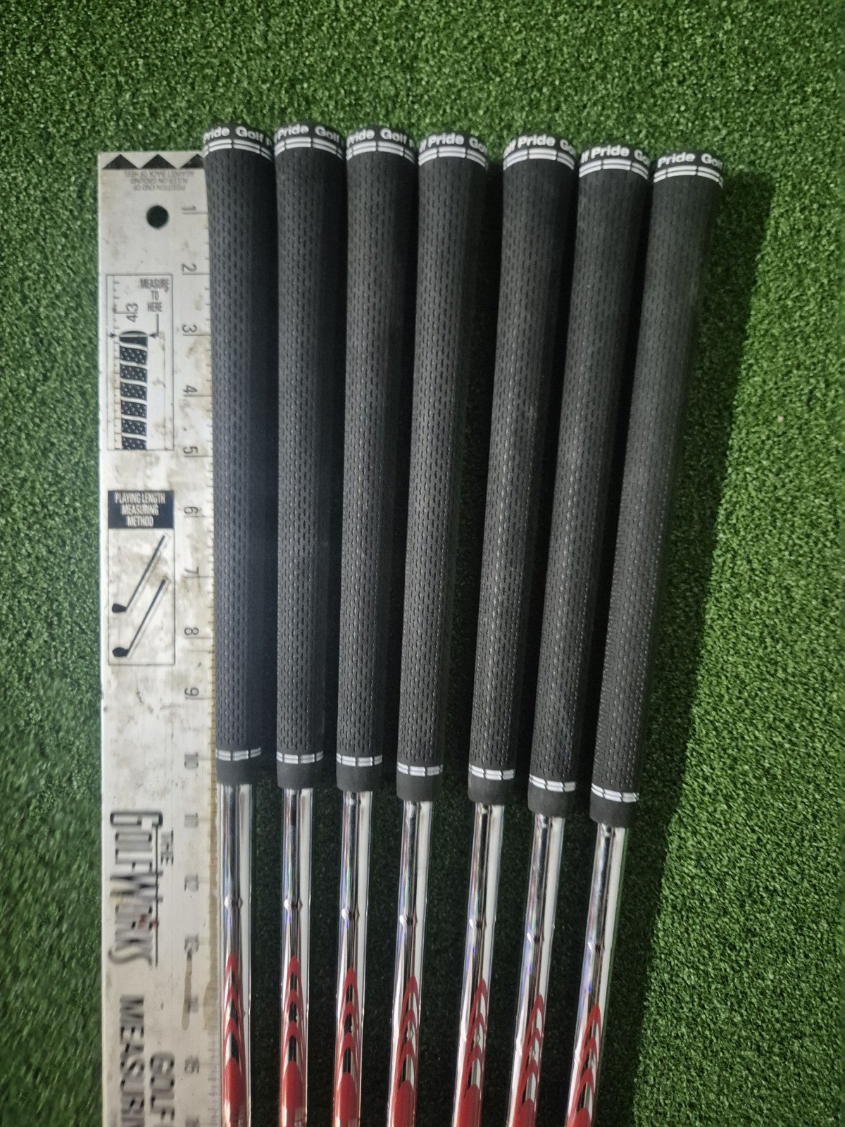 NIPPON MODUS 3 TOUR 115S IRON IRONS SHAFTS TV 360 GRIPS 4-PW 0.355 TAPER TIP5