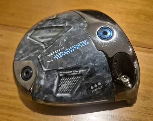 CALLAWAY PARADYM Ai SMOKE TRIPLE DIAMOND MAX   9° DRIVER HEAD ONLY TOUR ISSUE0