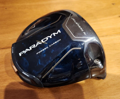 CALLAWAY PARADYM 9.0° FORGED CARBON DRIVER EXCELLENT CONDITION