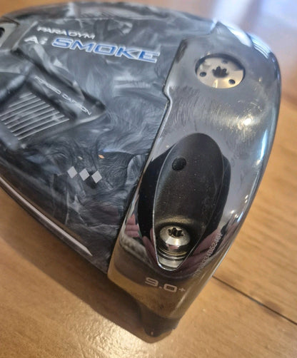 CALLAWAY PARADYM Ai SMOKE TRIPLE DIAMOND     9° + DRIVER HEAD ONLY TOUR ISSUE1