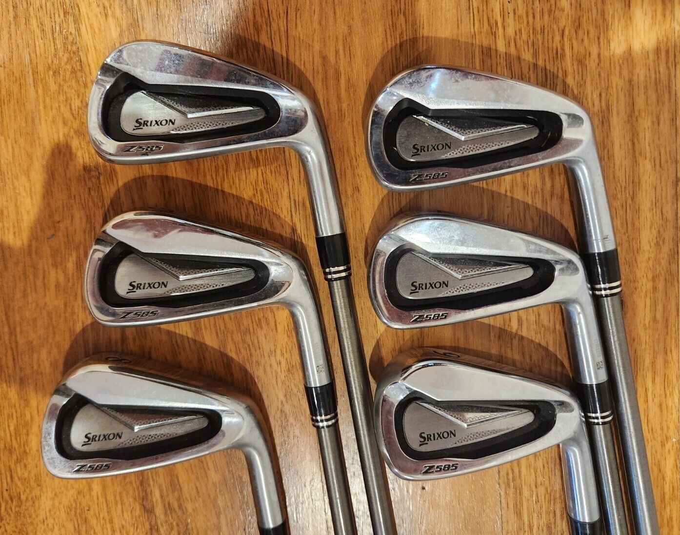 SRIXON z585  IRONS 4-9i IRONS - STEELFIBER i110 CW AEROTECH X FLEX EXTRA STIFF